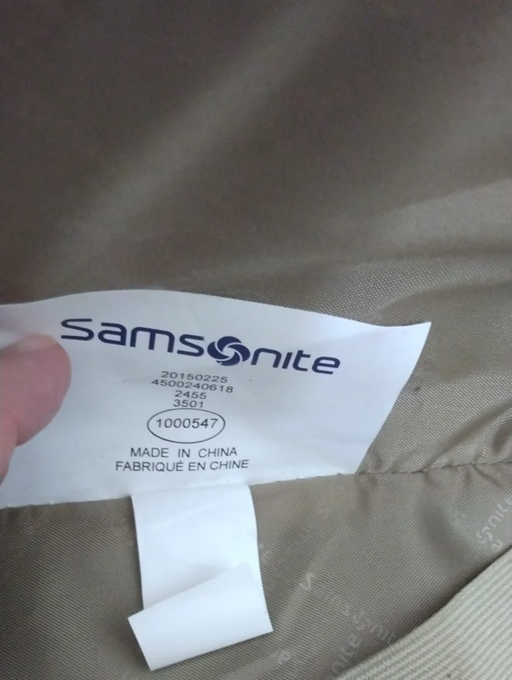 Samsonite Black Swivel Roller Carry On Suitcase